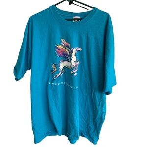Vintage Tee Shirt 1999 Kentucky Derby Festival Pegasus Adult Size XXL 90s Horse